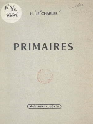 cover image of Primaires